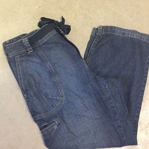 Eddie Bauer crop jeans